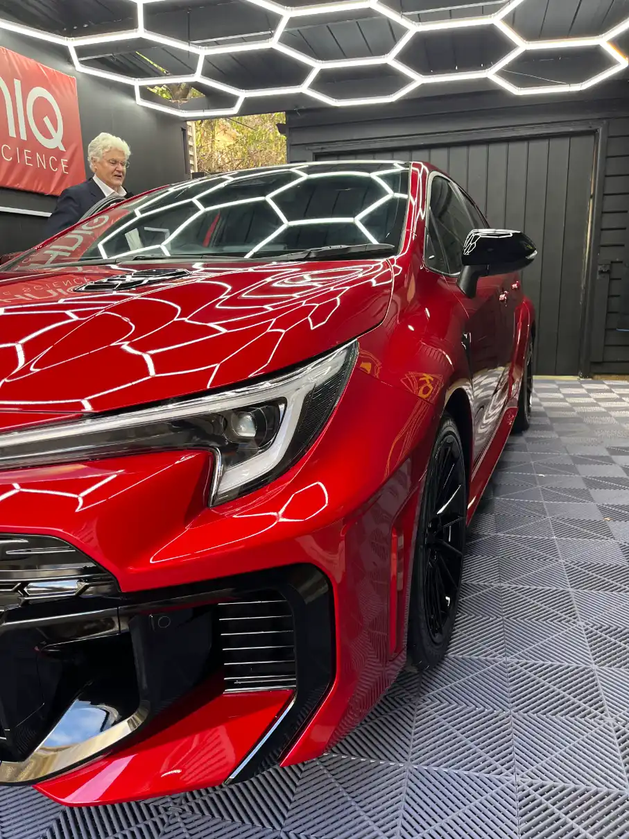 new car coating in Melbourne Ringwood. Full Gtechniq ceramic coating and tinting package